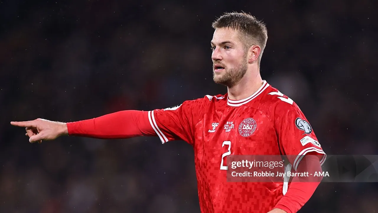 Joachim Andersen Frustrasi Tak Bisa Bela Denmark Lawan Makedonia Utara