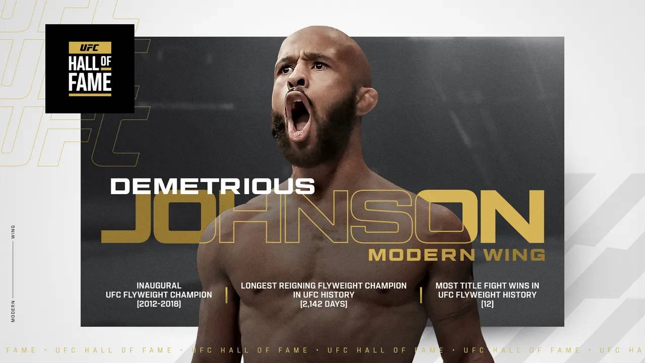 “Mighty Mouse” Demetrious Johnson Masuk Hall of Fame UFC Angkatan 2026