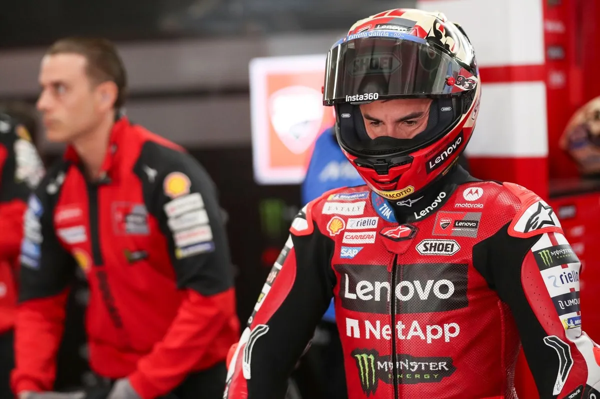 Penalti Marc Marquez Akibat Insiden dengan Di Giannantonio di AS - sumber: (motorsport)