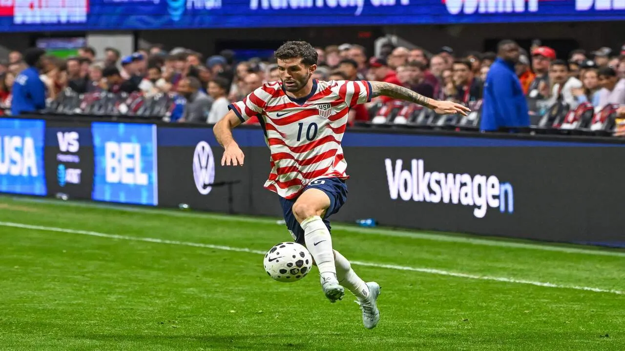 Mengakui kalau performanya sedang menurun, Christian Pulisic optimis bisa segera kembali ke level permainan terbaik untuk AC Milan dan juga Timnas Amerika Serikat / via Getty Images