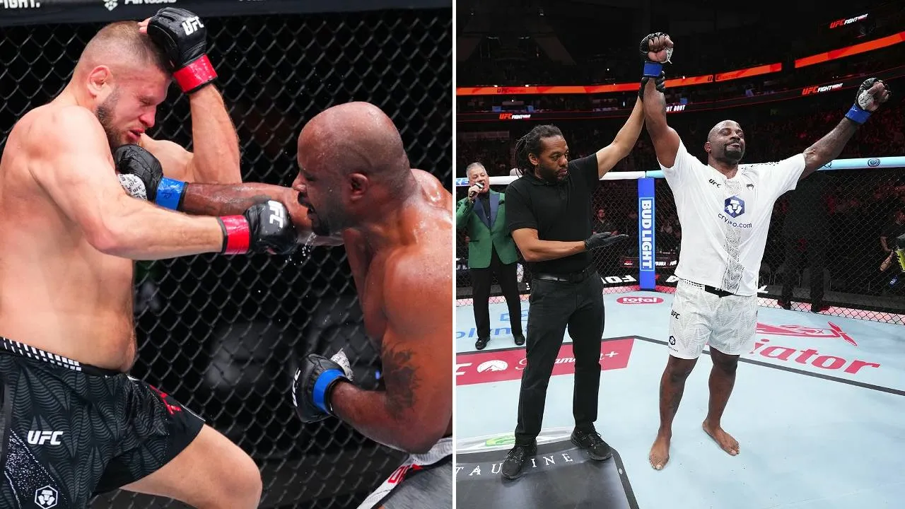 Tyrell Fortune dinyatakan menang angka mutlak dengan skor juri 30-27, 29-28, dan 29-28 setelah tampil solid sepanjang tiga ronde. (Foto: Fight TV)