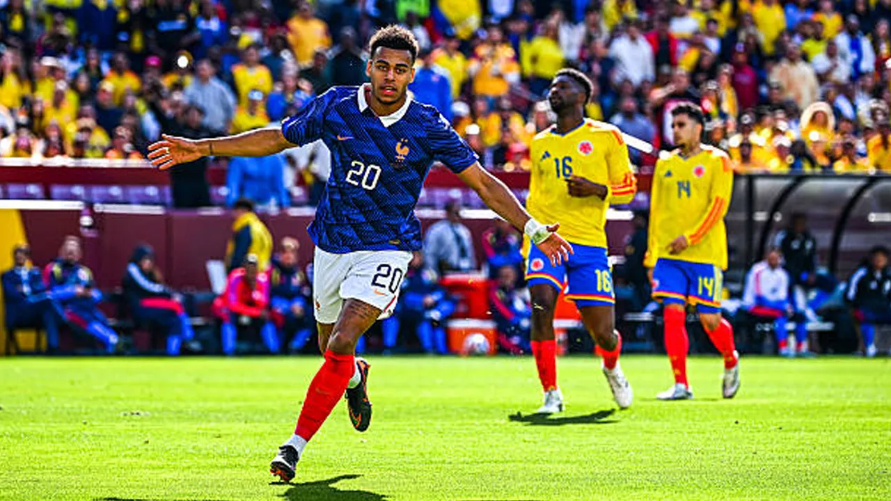Cetak Dua Gol Saat Prancis Kalahkan Kolombia, Desire Doue Bangga dan Bahagia