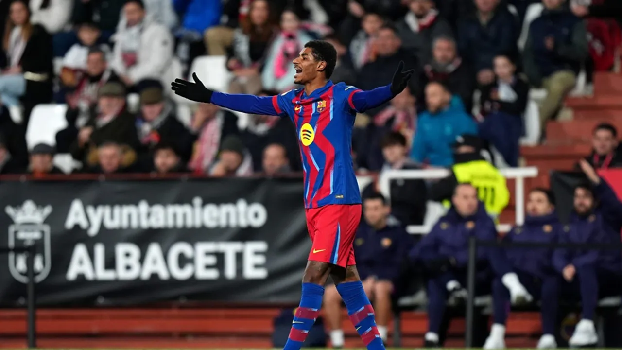 Dua Tim Raksasa Memantau Perkembangan Rashford di Barcelona