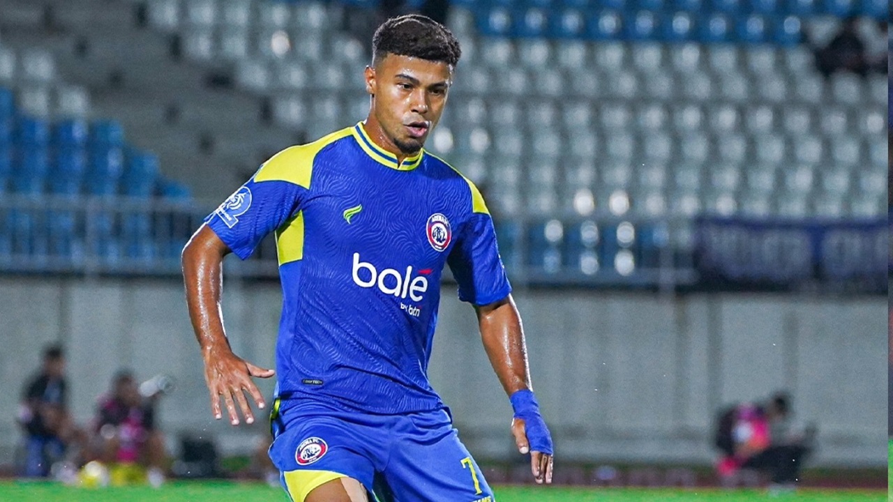 Gabriel Silva Siap Jadi Mesin Gol Arema FC Di Laga Kontra Malut United FC