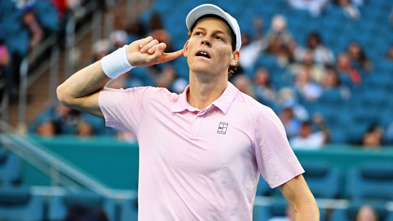 Juarai Miami Open, Jannik Sinner Masuk Klub Eksklusif
