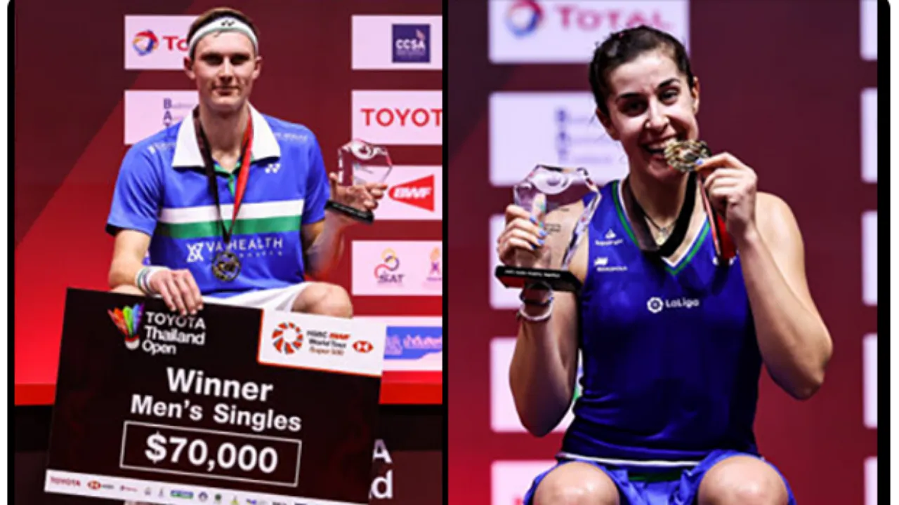 Tak Ada Viktor Axelsen & Carolina Marin di Kejuaraan Bulu Tangkis Eropa Tahun Ini