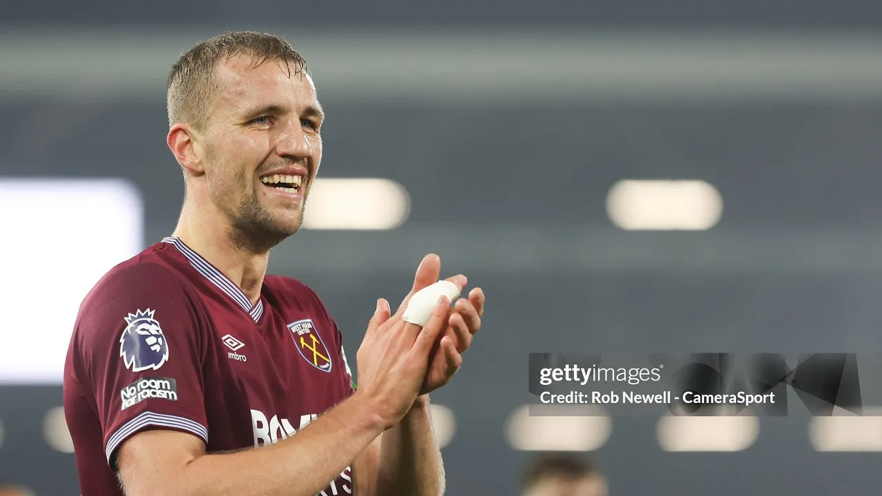 Tomas Soucek berpotensi dilepas West Ham musim ini