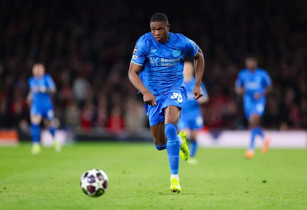 Arsenal Incar Striker Muda Bayer Leverkusen Christian Kofane