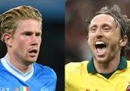 Luka Modric dan Kevin De Bruyne Jadi Sorotan di Laga Milan vs Napoli