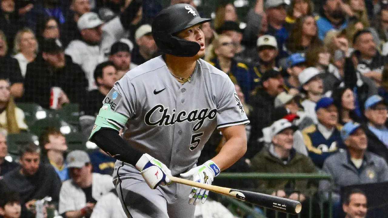 Munetaka Murakami berpeluang menyamai rekor Trevor Story yang mencetak homer dalam empat pertandingan awal karier ketika White Sox melanjutkan laga berikutnya. (Foto: AP)