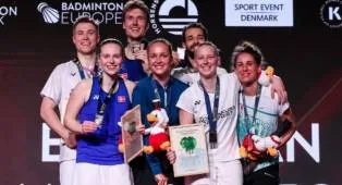 Bulu Tangkis Denmark Rombak Skuad Ganda Campuran