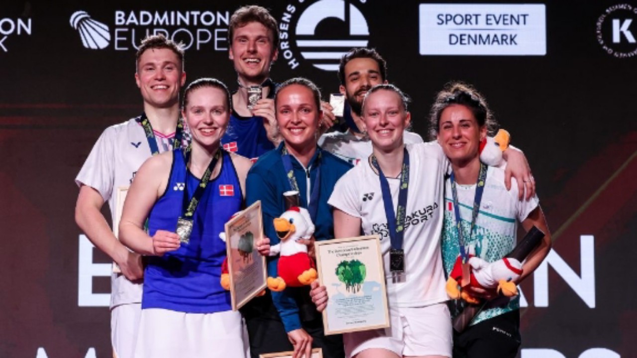 Bulu Tangkis Denmark Rombak Skuad Ganda Campuran