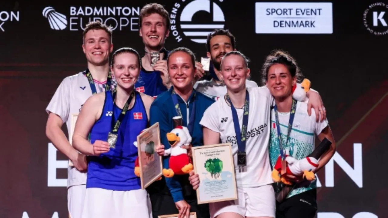 Bulu Tangkis Denmark Rombak Skuad Ganda Campuran