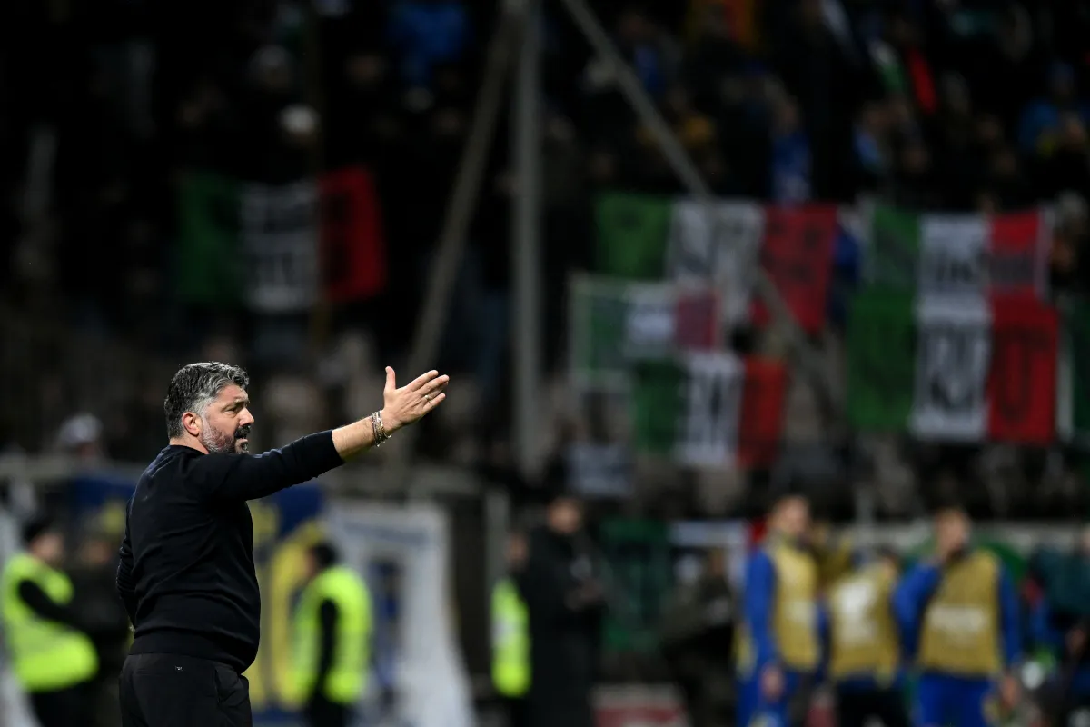 Gattuso Minta Maaf pada Fans Italia, Tetap Bangga Perjuangan 10 Pemain - sumber: (footballitalia)
