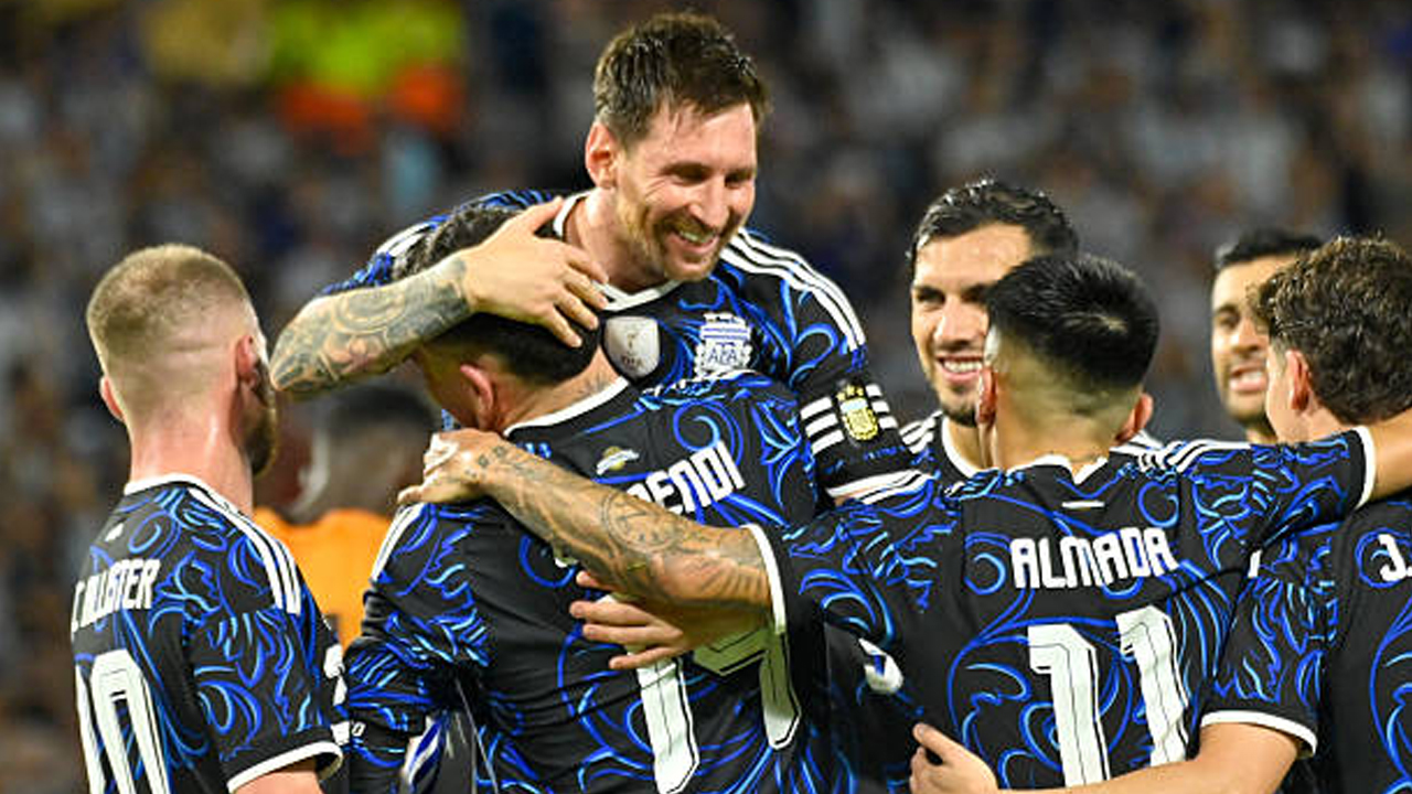 Gol Lionel Messi Warnai Kemenangan 5-0 Argentina Atas Zambia