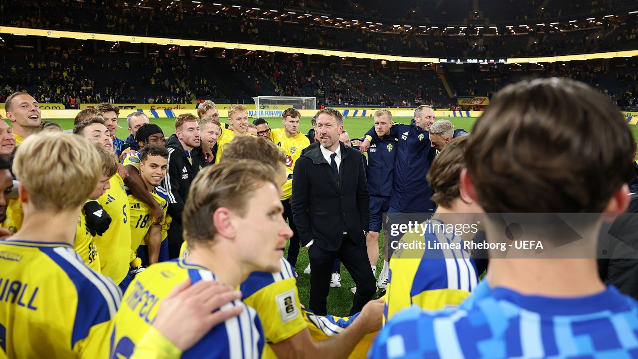 Graham Potter Bawa Swedia ke Piala Dunia 2026