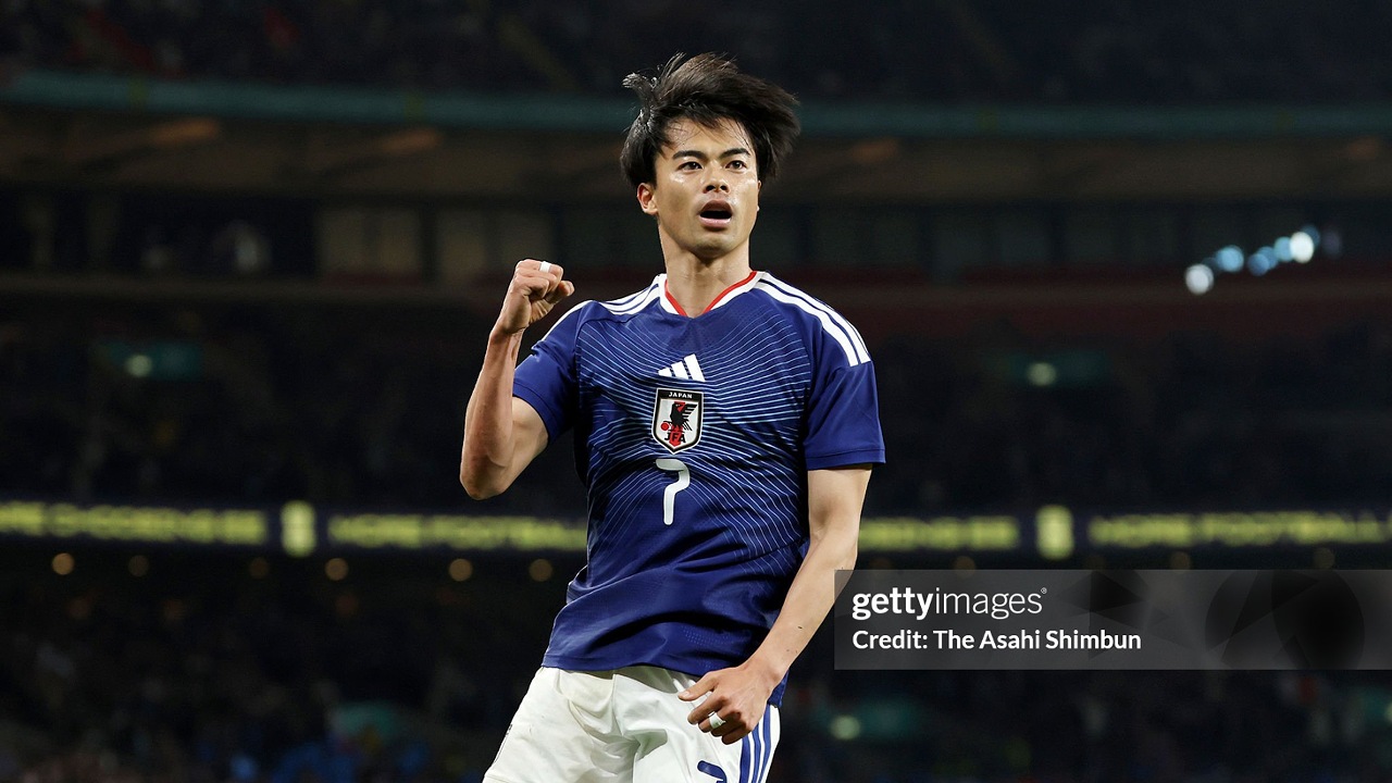 Kaoru Mitoma Bawa Jepang Ukir Sejarah Kalahkan Inggris