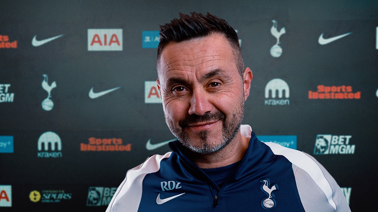 Baru Datang, De Zerbi Dihadapkan Cedera Baru Pemain Kunci Tottenham