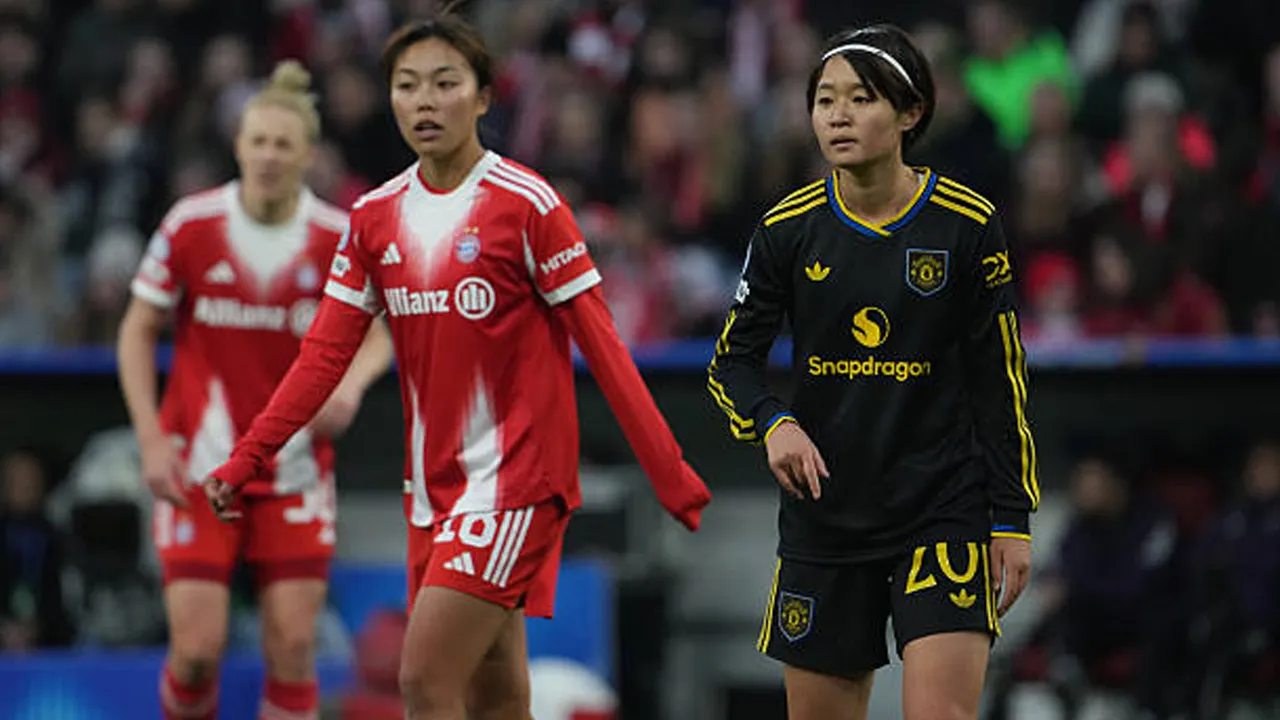 Hasil Pertandingan Liga Champions Wanita: Bayern Munich 2-1 Manchester United (5-3 agregat)