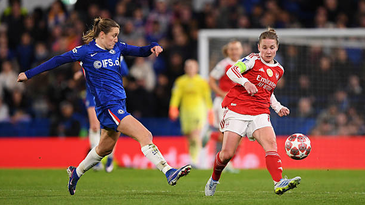 Hasil Pertandingan Liga Champions Wanita: Chelsea 1-0 Arsenal (2-3 agregat)