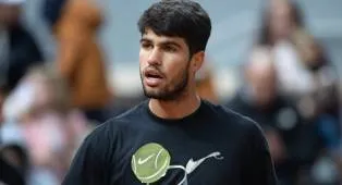Jelang Monte Carlo, Carlos Alcaraz Berlatih Bersama Petenis Belia Spanyol