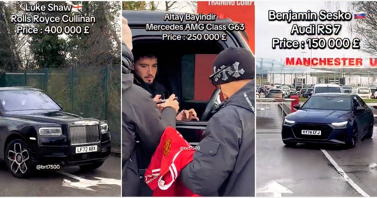 Koleksi Mobil Pemain Manchester United Bikin Heboh, Patrick Dorgu Curi Perhatian