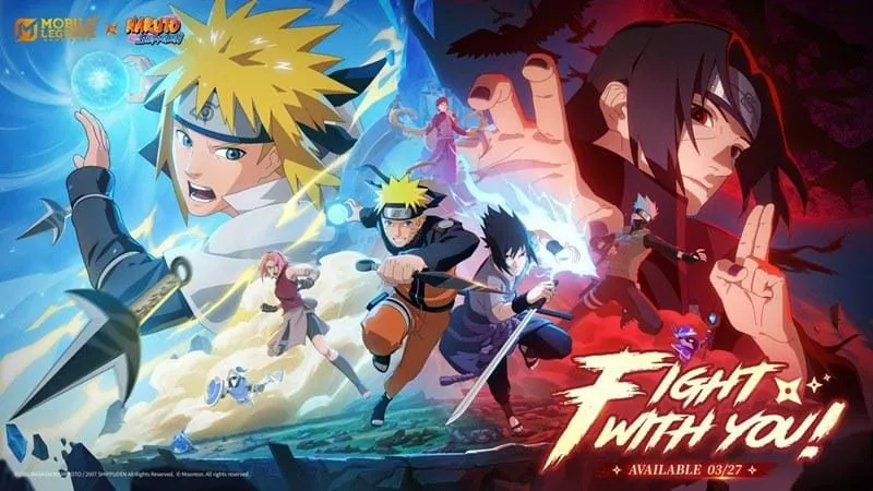 MLBB x Naruto 2026 Fase 1, Skin Itachi dan Minato Rilis - sumber: (ggwp)