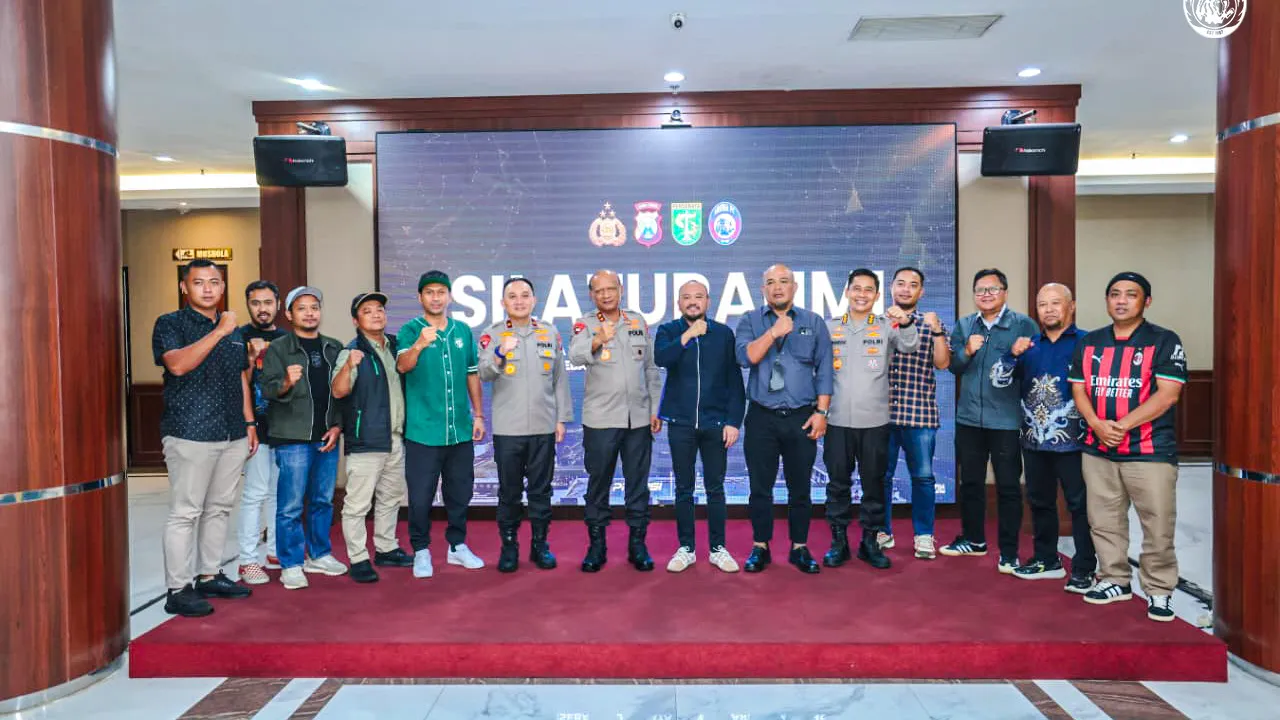 Polda Jatim Gelar Audiensi Untuk Pastikan Keamanan Derby Jatim