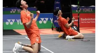 Seo Seung Jae Bangga Pertahankan Gelar All England Bersama Park Joo Bong