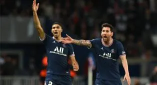 Achraf Hakimi Akui Alami Kesulitan Saat Lionel Messi di PSG