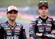Aprilia Tak Mau Atur Terlalu Jauh Duel Marco Bezzecchi vs Jorge Martin