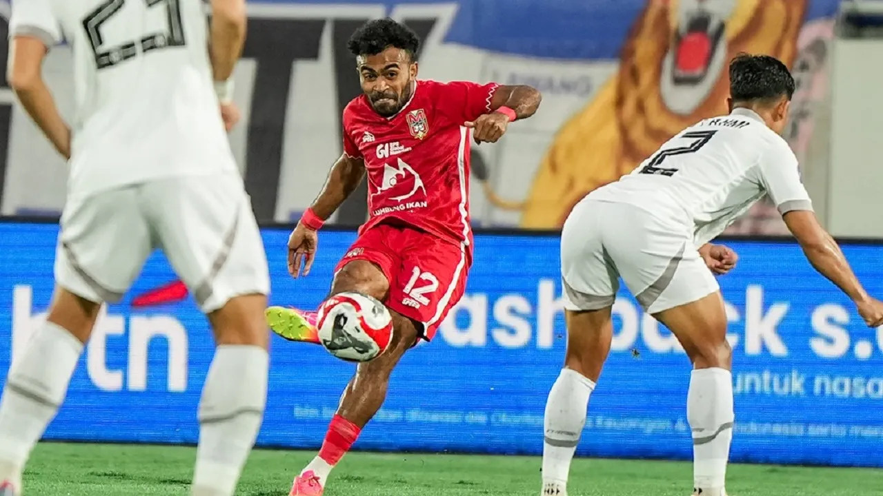 Arema FC Vs Malut United FC, Laga Penuh Drama Berakhir Sama Kuat