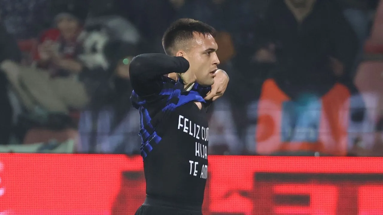 Jelang Lawan Roma, Lautaro Martinez Lahap Semua Menu Latihan Tim