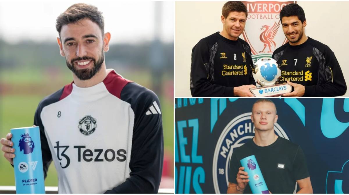 Para Pemain dengan Penghargaan Pemain Terbaik Premier League Terbanyak