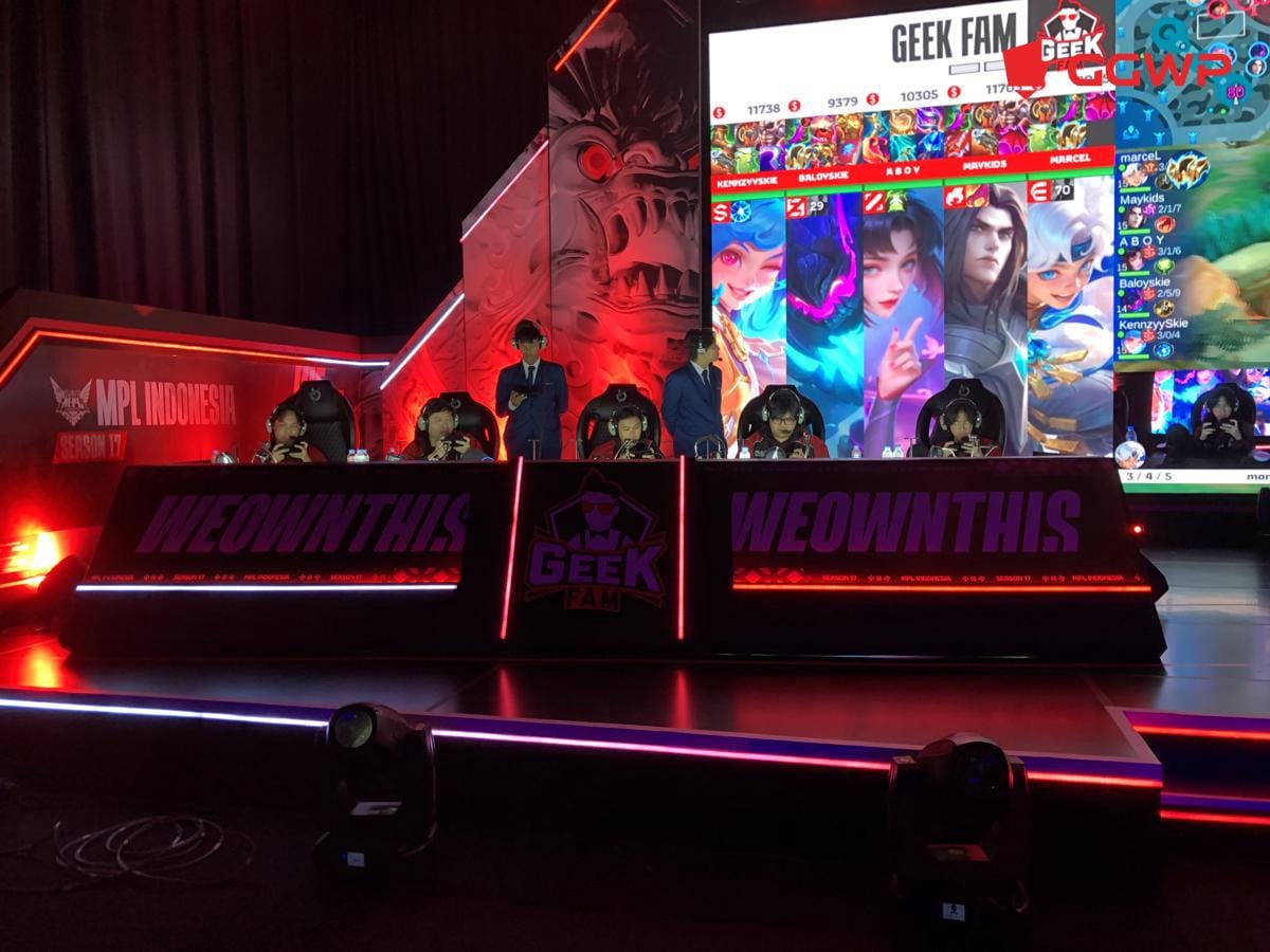 MPL ID S17 W2: Geek Fam vs BTR, Debut Marcel Menjanjikan