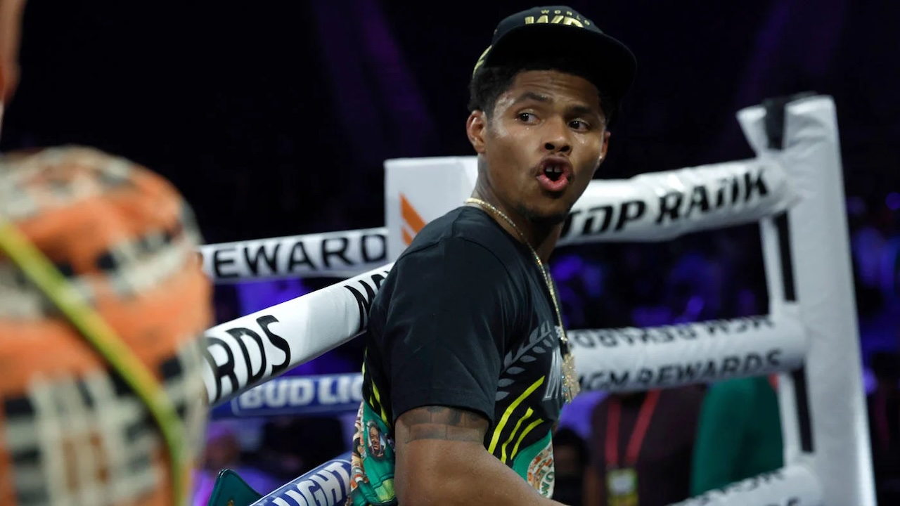 Shakur Stevenson Enggan Disebut Petinju Terbaik Saat Ini