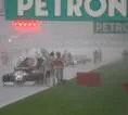 Banjir Monsun Paksa GP Malaysia 2009 Dihentikan Mendadak