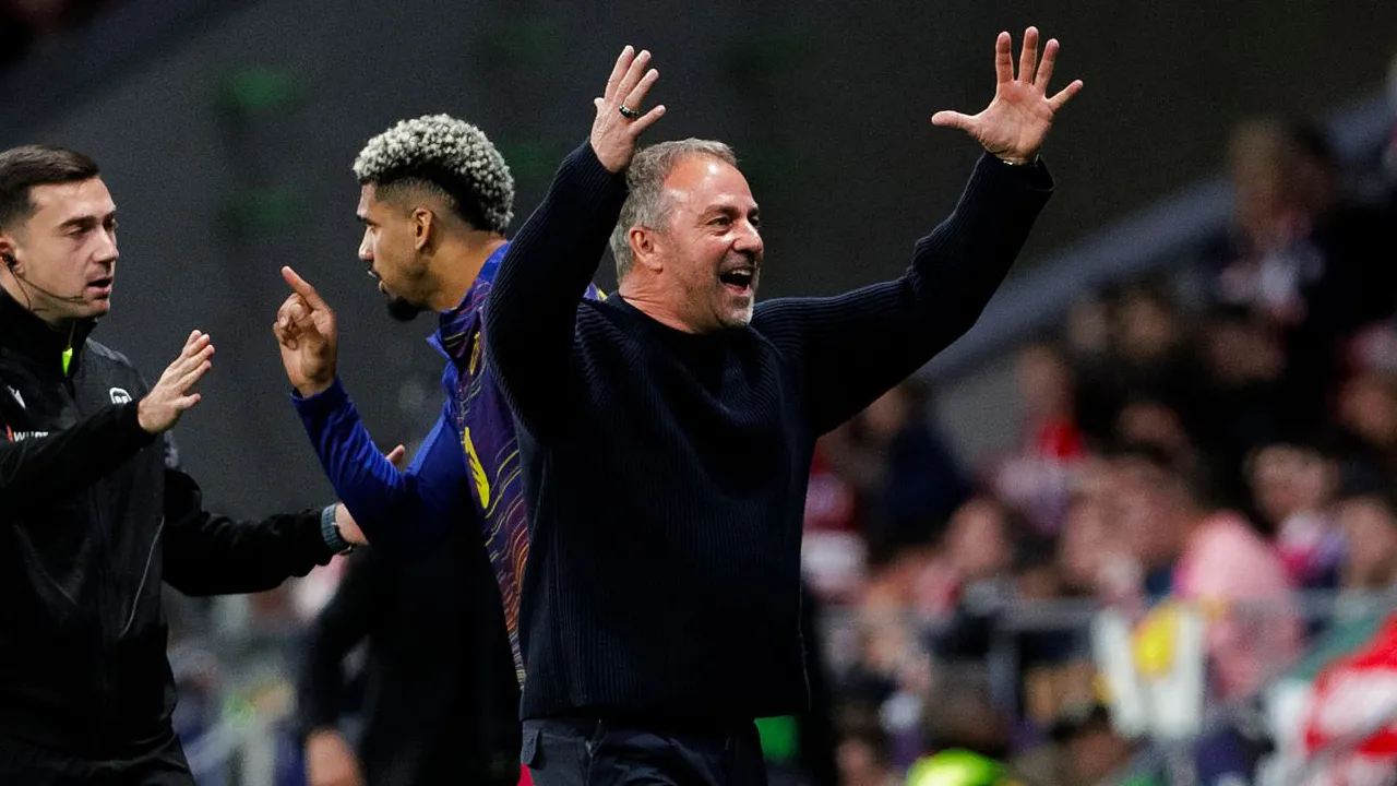 Sukses Taklukkan Atletico Madrid, Hansi Flick Puji Performa Barcelona