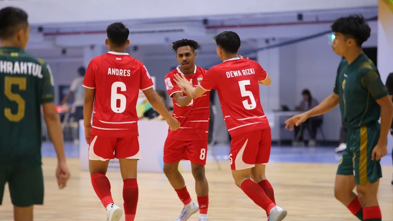 ASEAN Futsal Championship: Garuda Menghajar Brunei Darussalam