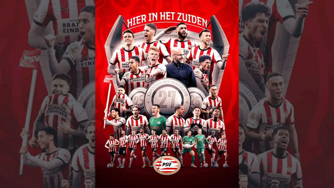 Feyenoord Gagal Menang, PSV Eindhoven Kunci Gelar Eredivisie