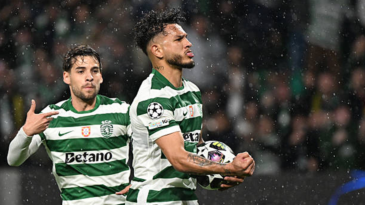 Hadapi Arsenal, Luis Suarez Dekati Rekor Gol Sporting CP di Liga Champions