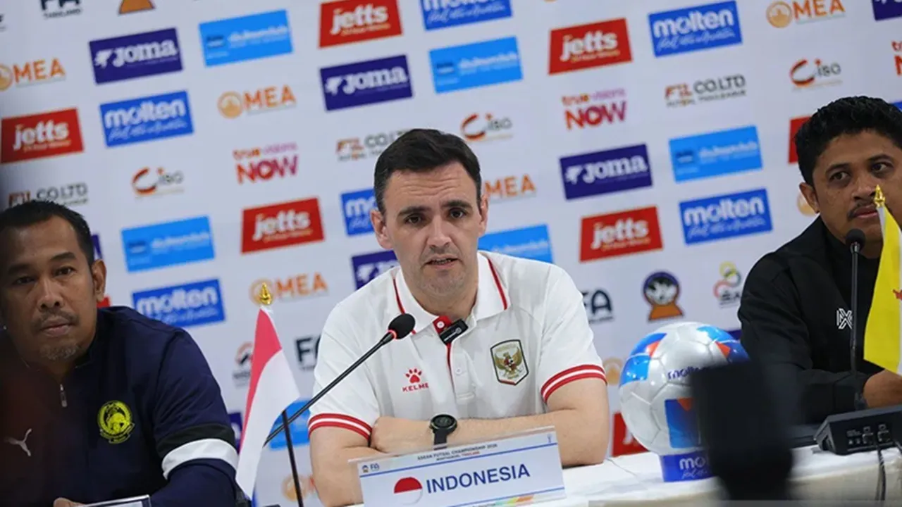 Hector Souto Tegaskan Timnas Futsal Siap Menghadapi Malaysia