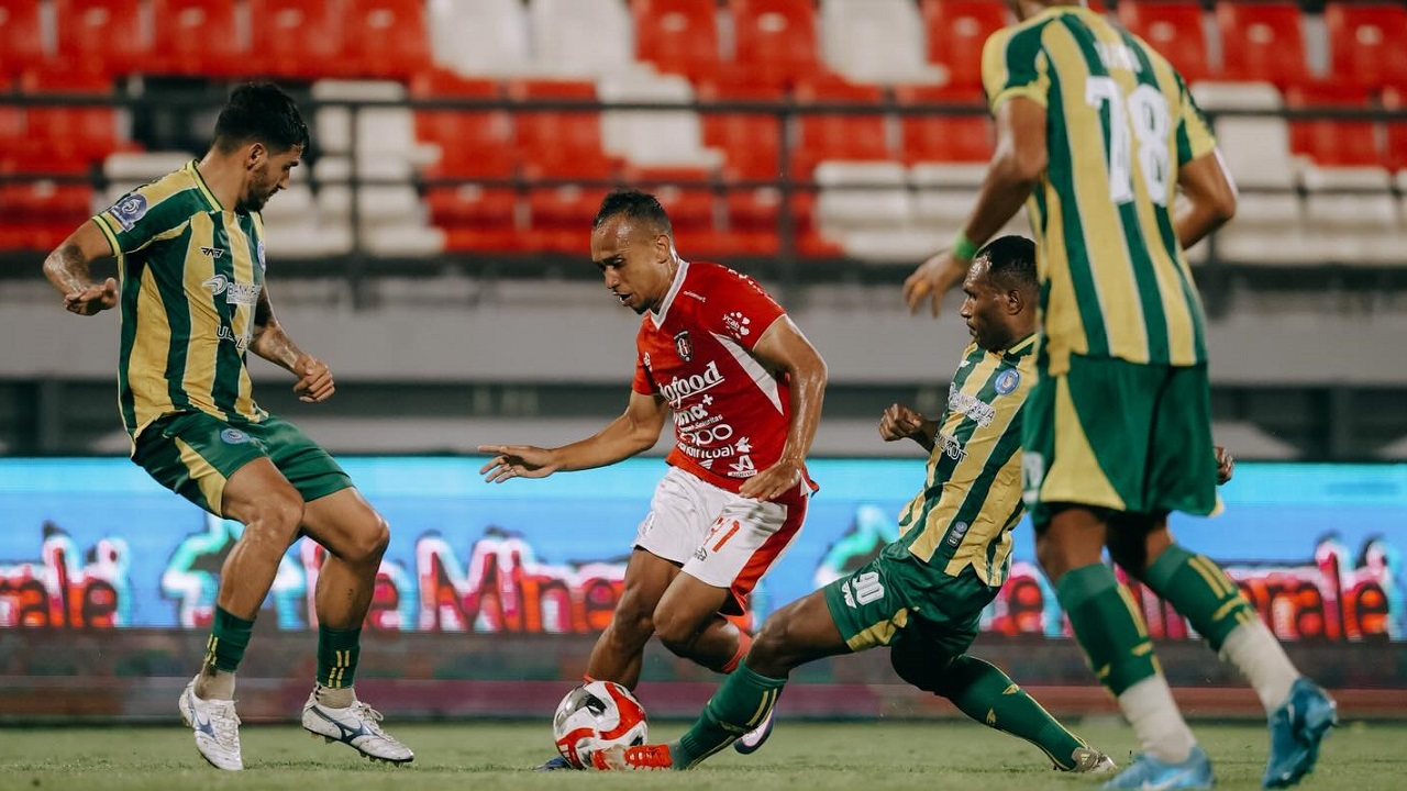Kemenangan Atas PSBS Biak Jadi Modal Bali United Untuk Tantang Persib