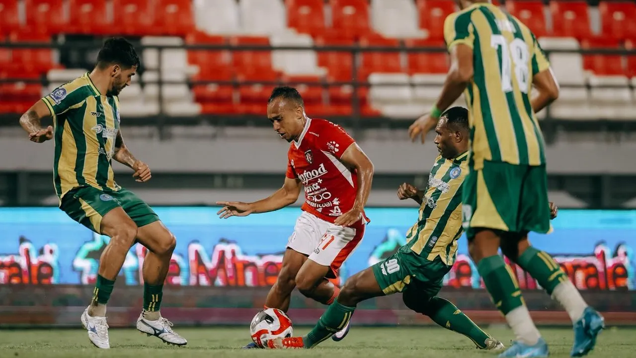 Bali United tampil dominan atas PSBS Biak