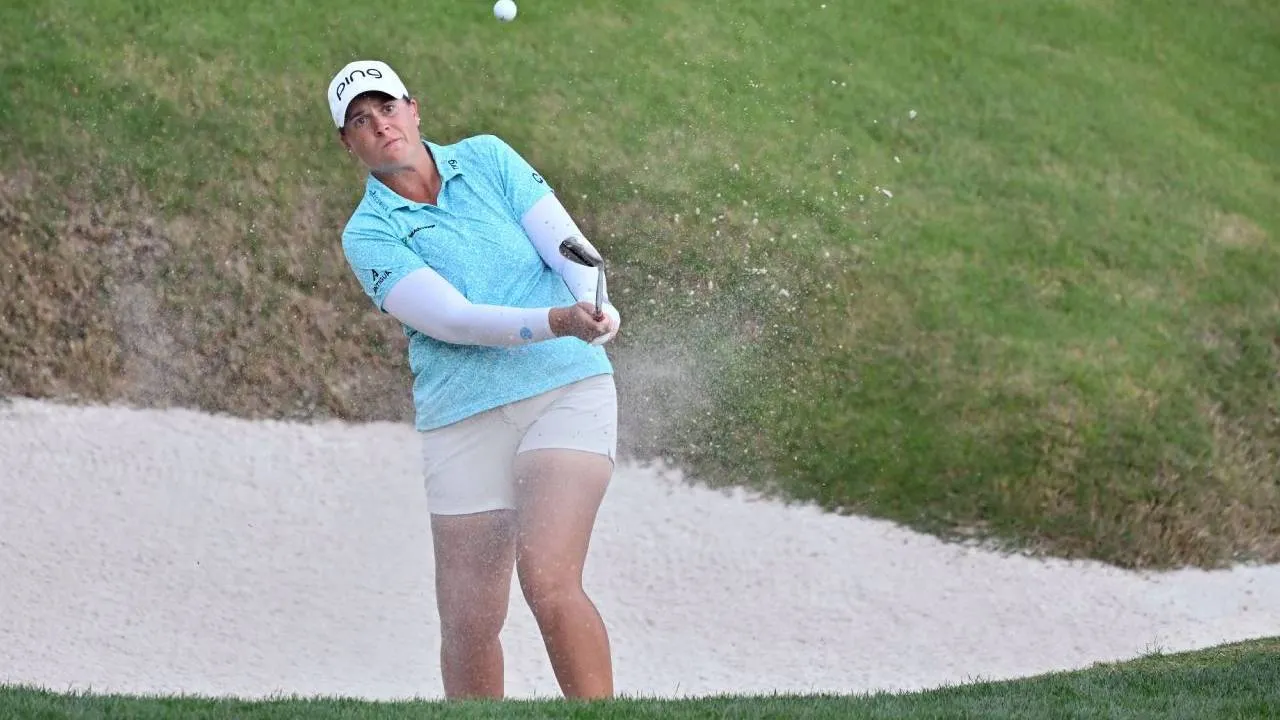 Lauren Coughlin mencatat skor 1-over 73 pada putaran ketiga, membuat total pukulannya menjadi 7-under untuk turnamen. (Foto: Golf Digest)