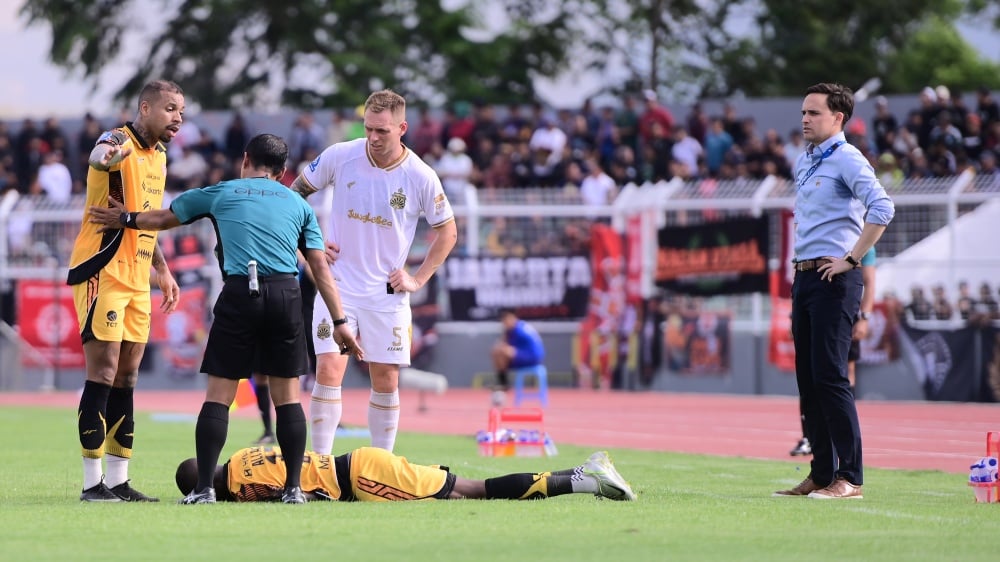 Paul Munster Apresiasi Dua Gol Moussa Sidibe dalam Kemenangan Melawan Persija