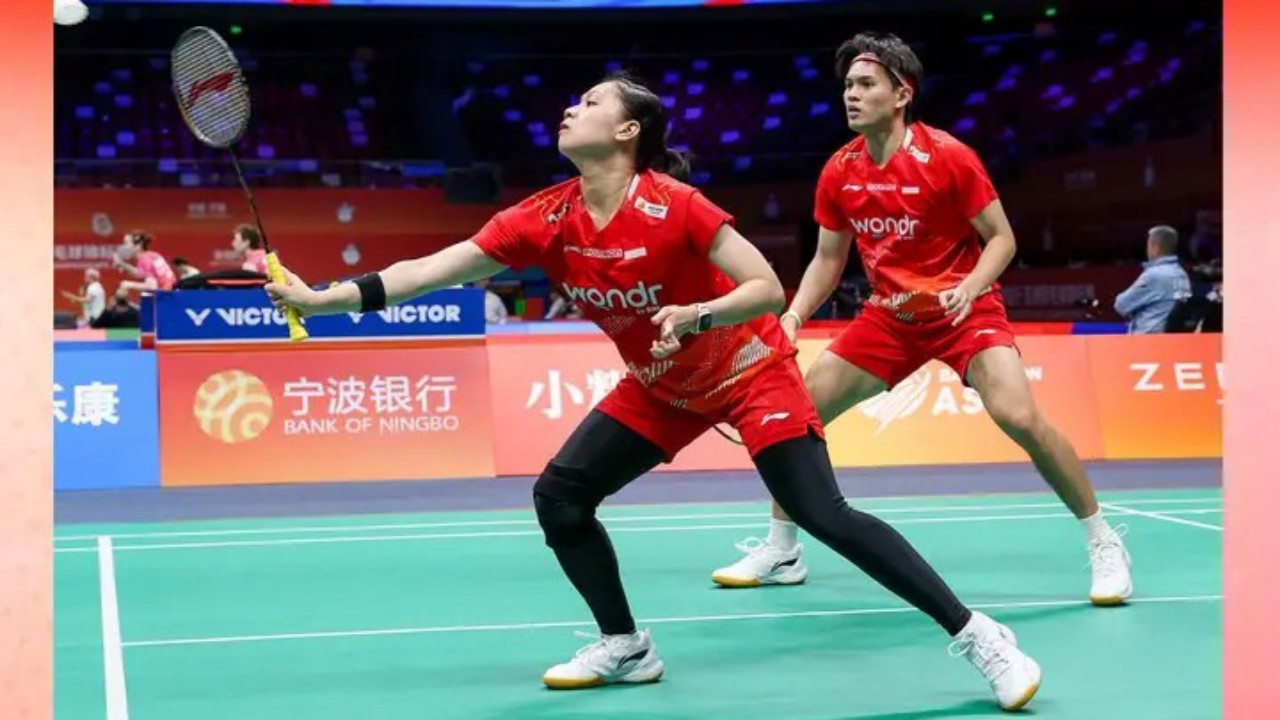 Adnan/Indah Kandas di Babak Pertama Kejuaraan Asia 2026