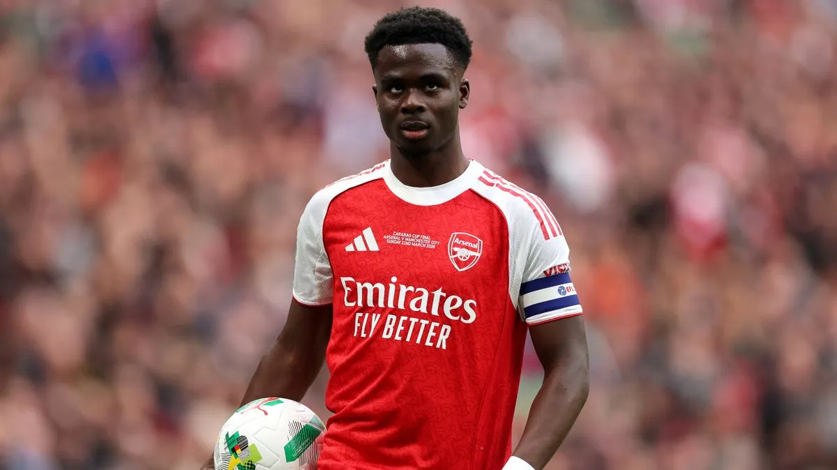 Kondisi Cedera Arsenal: Saka dan Timber Absen, Rice Siap Main - sumber: (footballlondon)