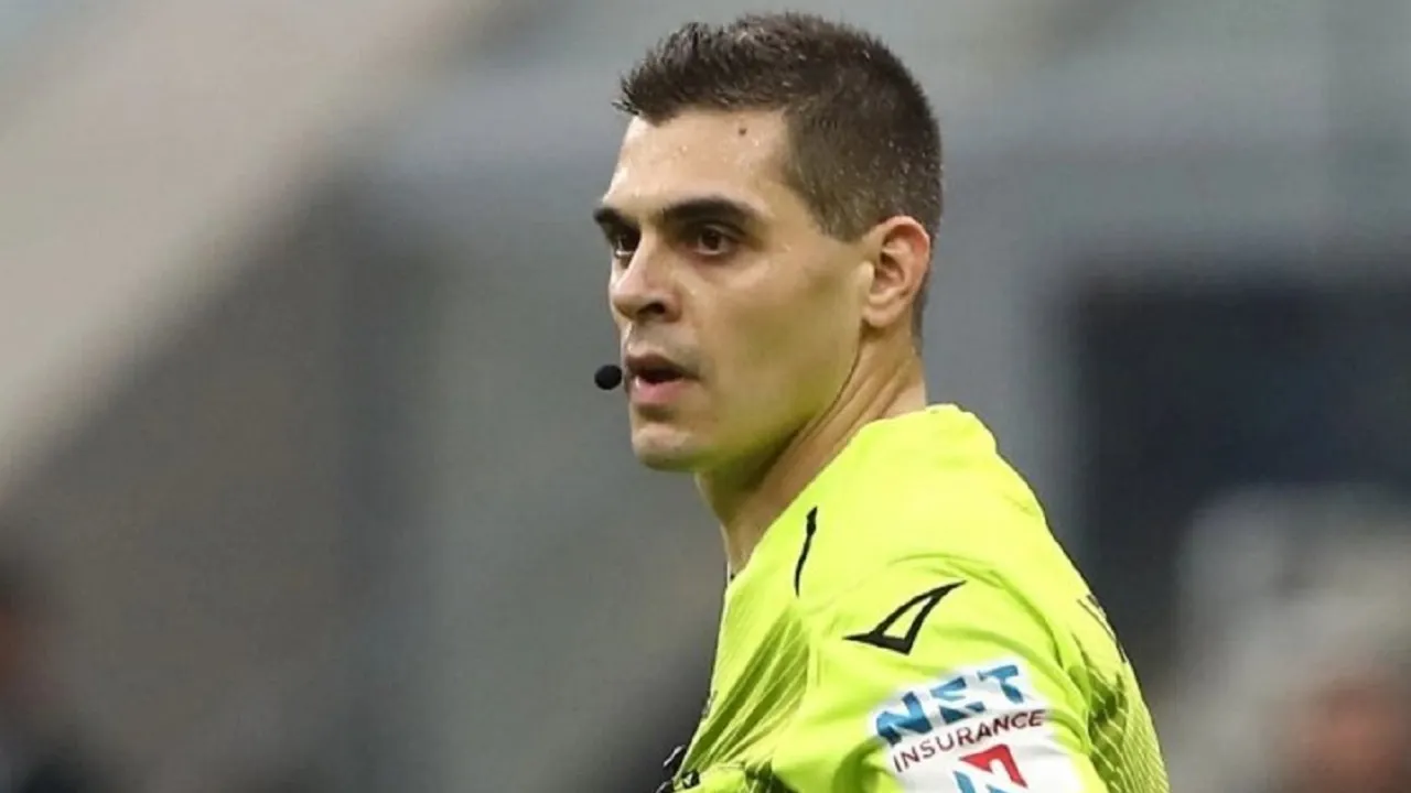 Mantan Wasit Serie A Puji Kinerja Simone Sozza di Laga Inter vs Roma