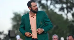 Scottie Scheffler Tiba di Augusta National dengan Bayi Baru Berusia 9 Hari